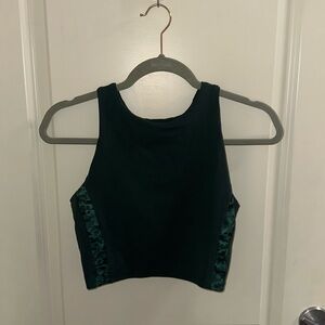 Green Athleta Workout Tank Top